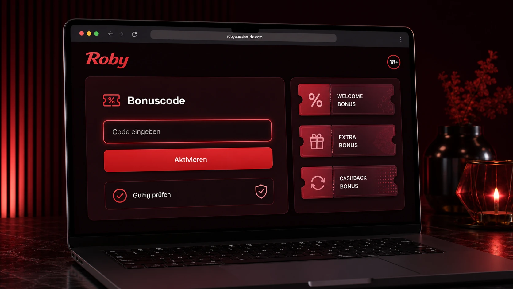 Roby Casino Bonus Code