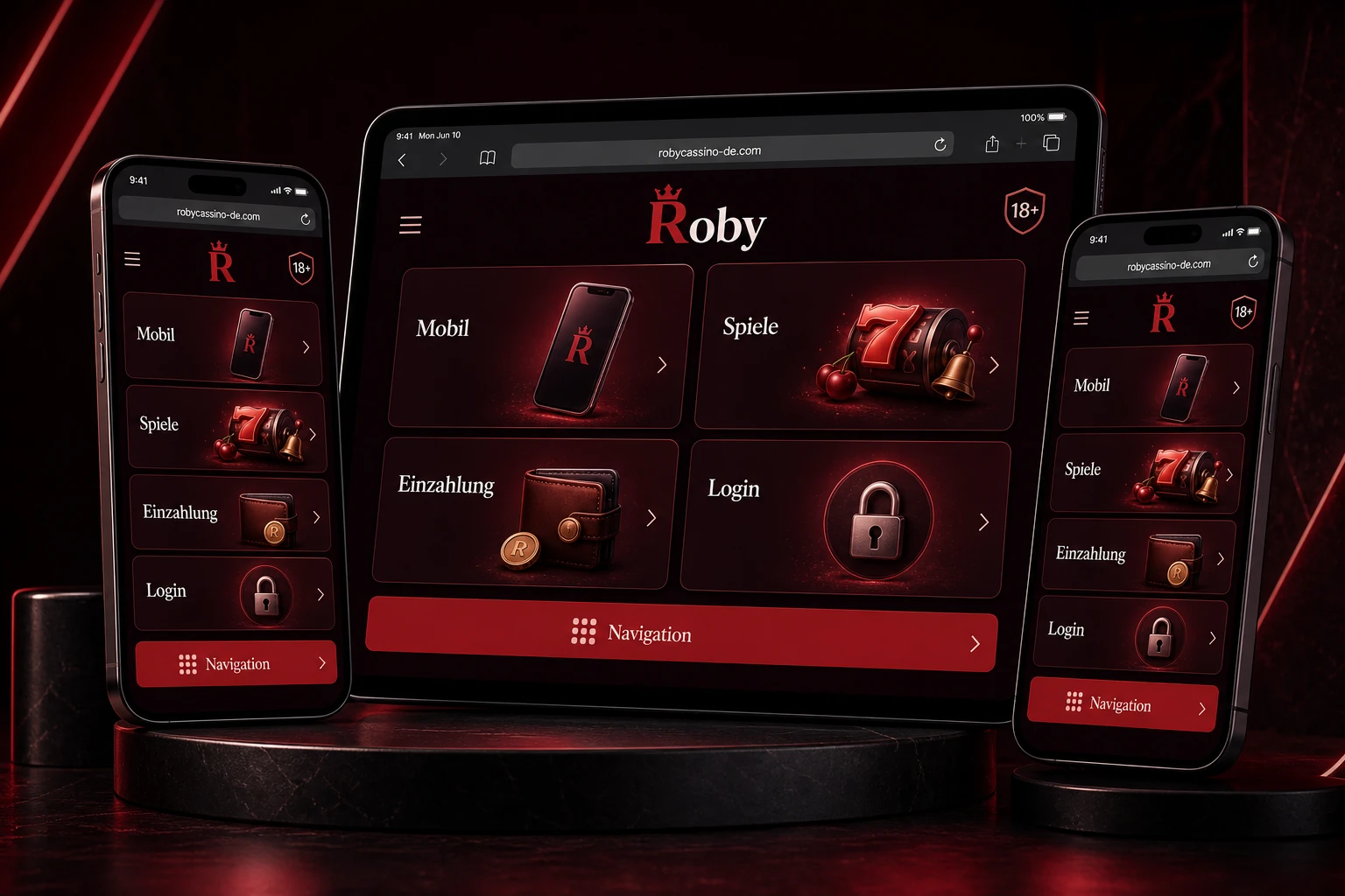 Roby Casino App und mobiles Casino